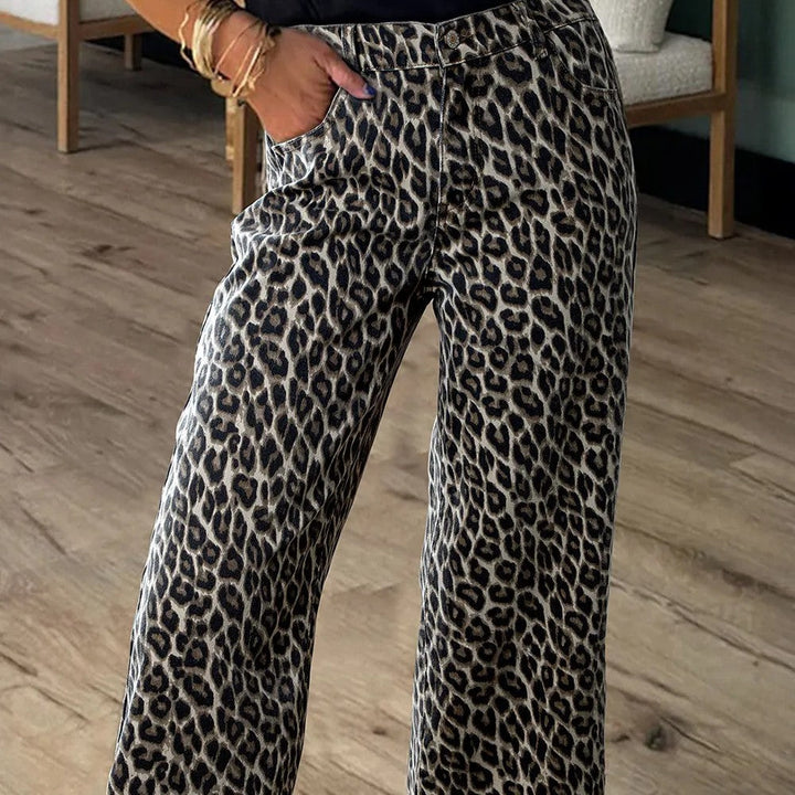 Fenna Leopard Jeans