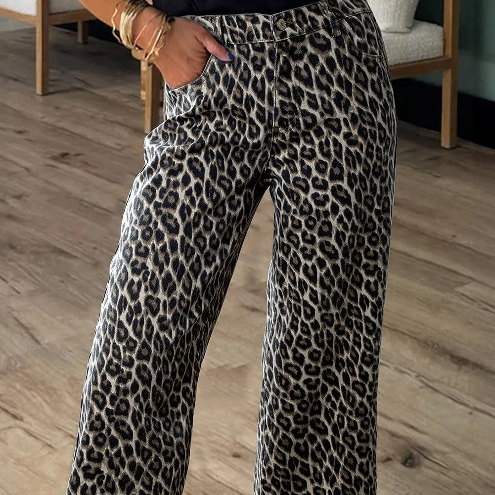 Fenna Leopard Jeans