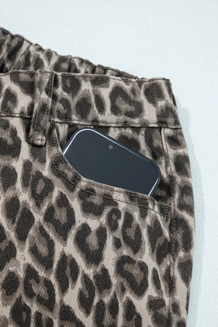 Fenna Leopard Jeans